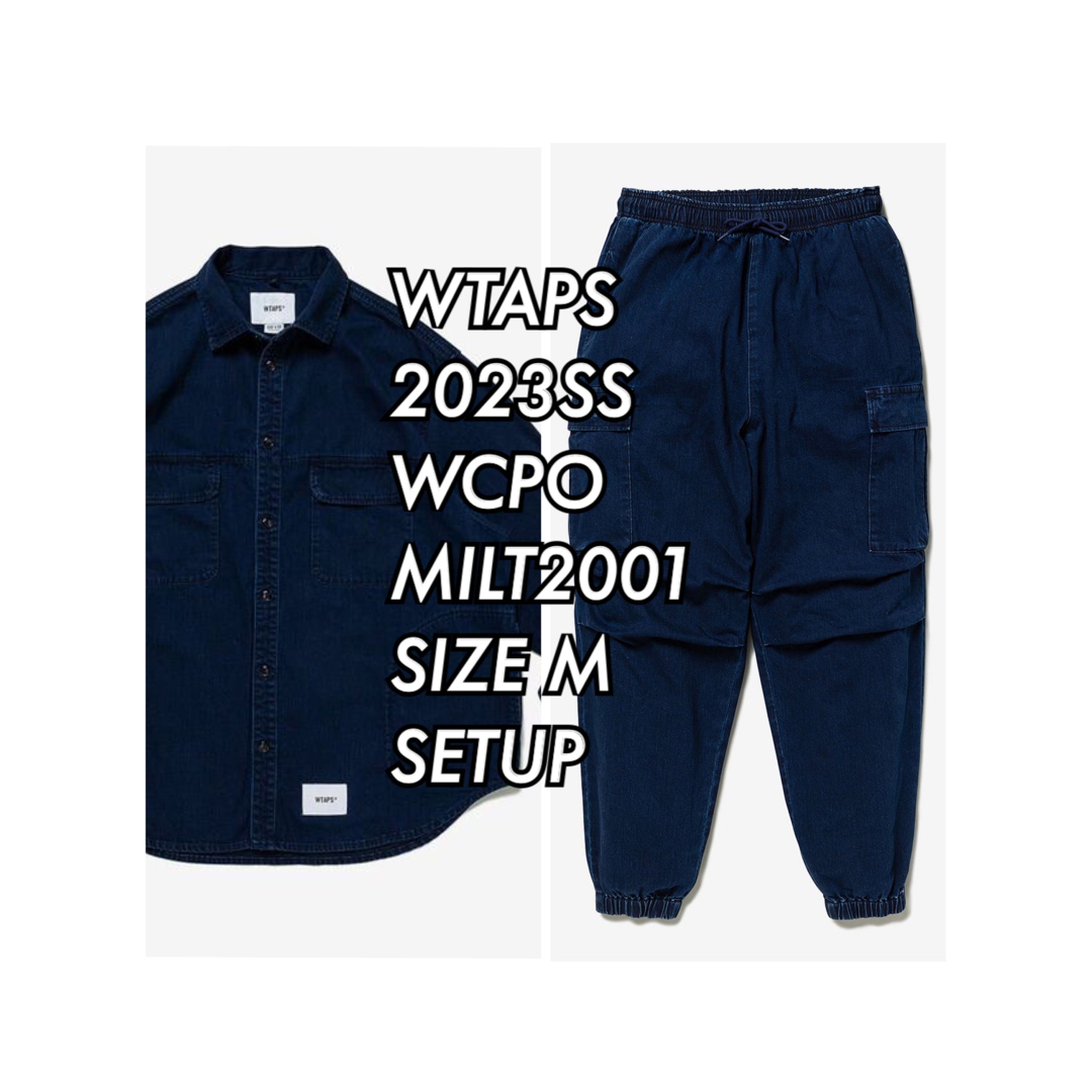 WTAPS 23SS WCPO MILT2001 DENIM SETUP M - Gジャン/デニムジャケット