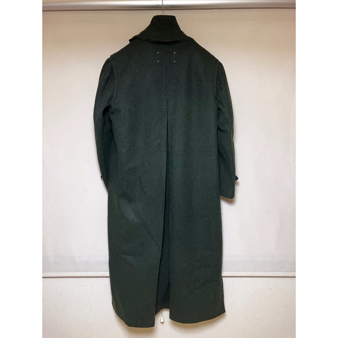 Maison Martin Margiela(マルタンマルジェラ)の新品 44 22SS マルジェラ ステンカラーコート 緑 5328 メンズのジャケット/アウター(ステンカラーコート)の商品写真