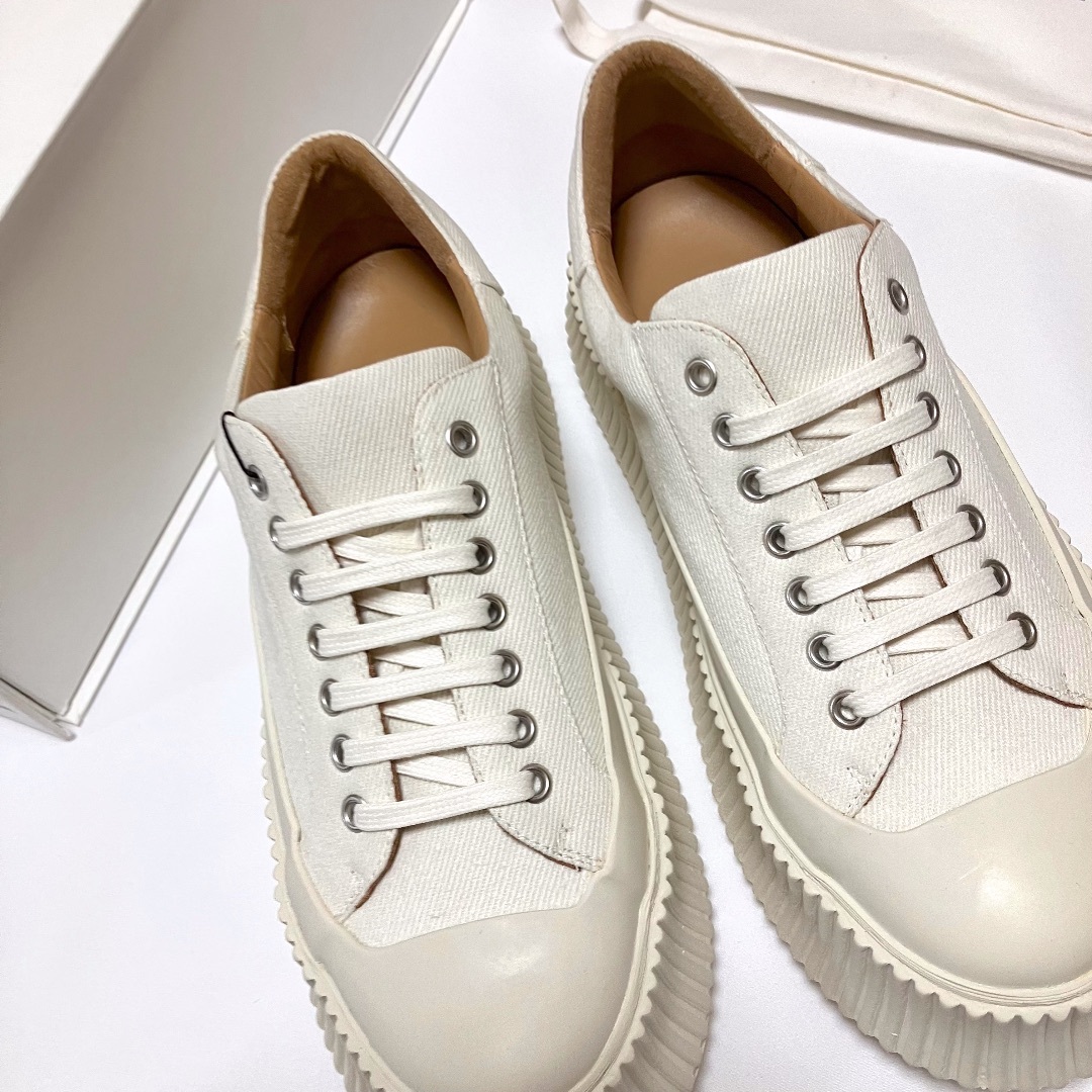 Jil Sander(ジルサンダー)の新品 40 23ss JIL SANDER プラットフォームスニーカー 5381 メンズの靴/シューズ(スニーカー)の商品写真