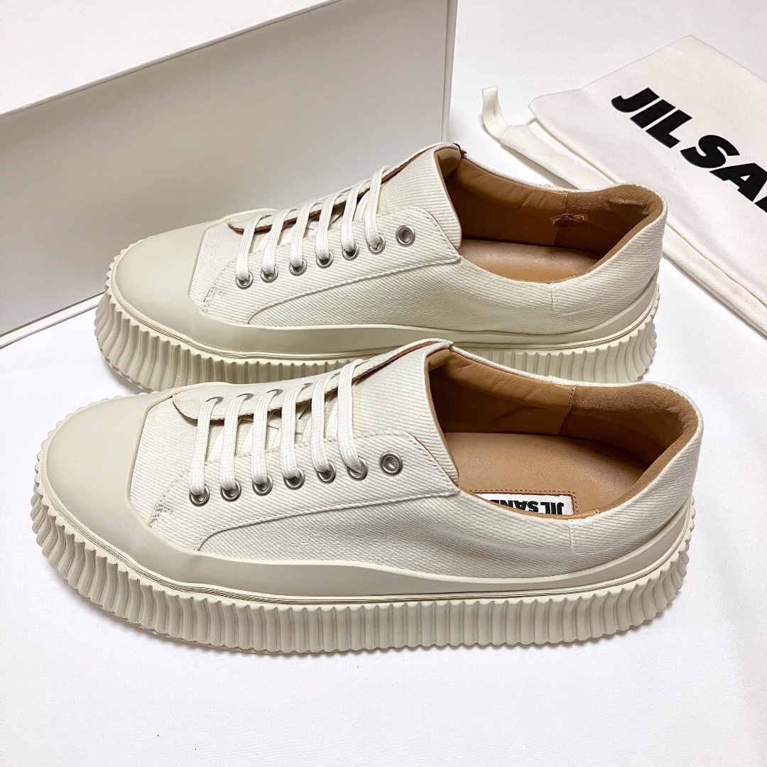 Jil Sander(ジルサンダー)の新品 40 23ss JIL SANDER プラットフォームスニーカー 5381 メンズの靴/シューズ(スニーカー)の商品写真