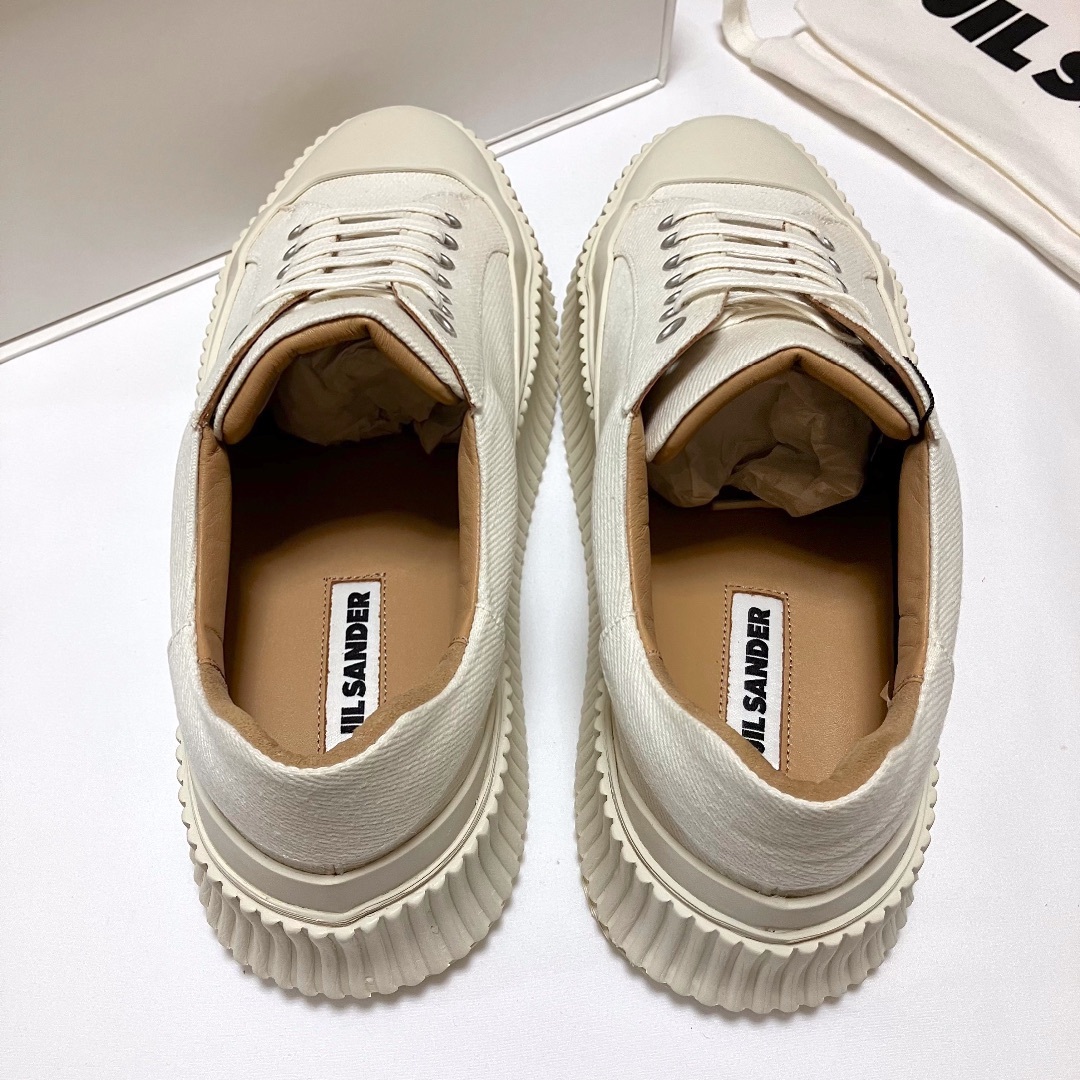 Jil Sander(ジルサンダー)の新品 40 23ss JIL SANDER プラットフォームスニーカー 5381 メンズの靴/シューズ(スニーカー)の商品写真