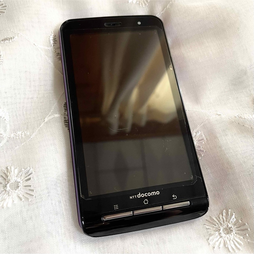 パナソニック NTTドコモ Androidスマートフォン本体 P-07C 黒
