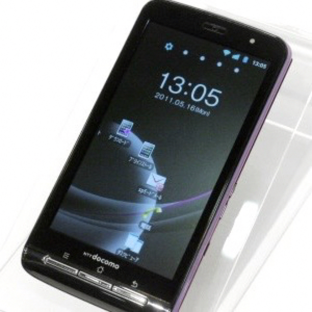 カバーパナソニック NTTドコモ Androidスマートフォン本体 P-07C 黒