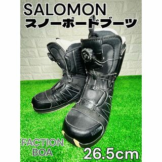 SALOMON サロモン メンズ スノーボードブーツ 26.5cm ブラック 黒