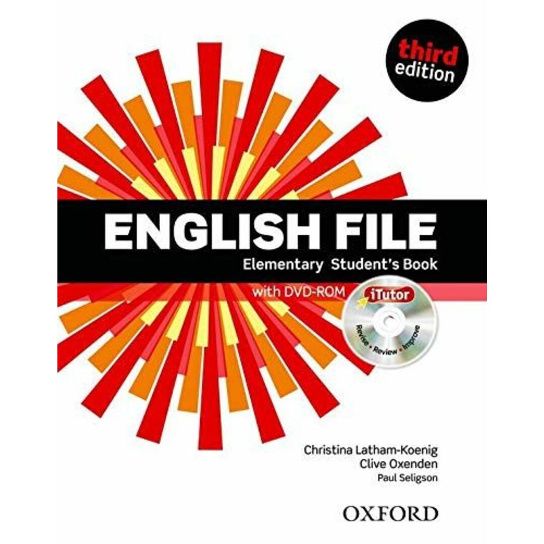 English File 3/E Elementary Student Book w/iTutor Pack [ペーパーバック] Oxenden， Clive、 Latham-Koenig， Christina; Seligson， Paul