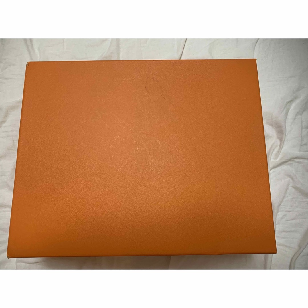 HERMES 箱 リボン レインカバー付き