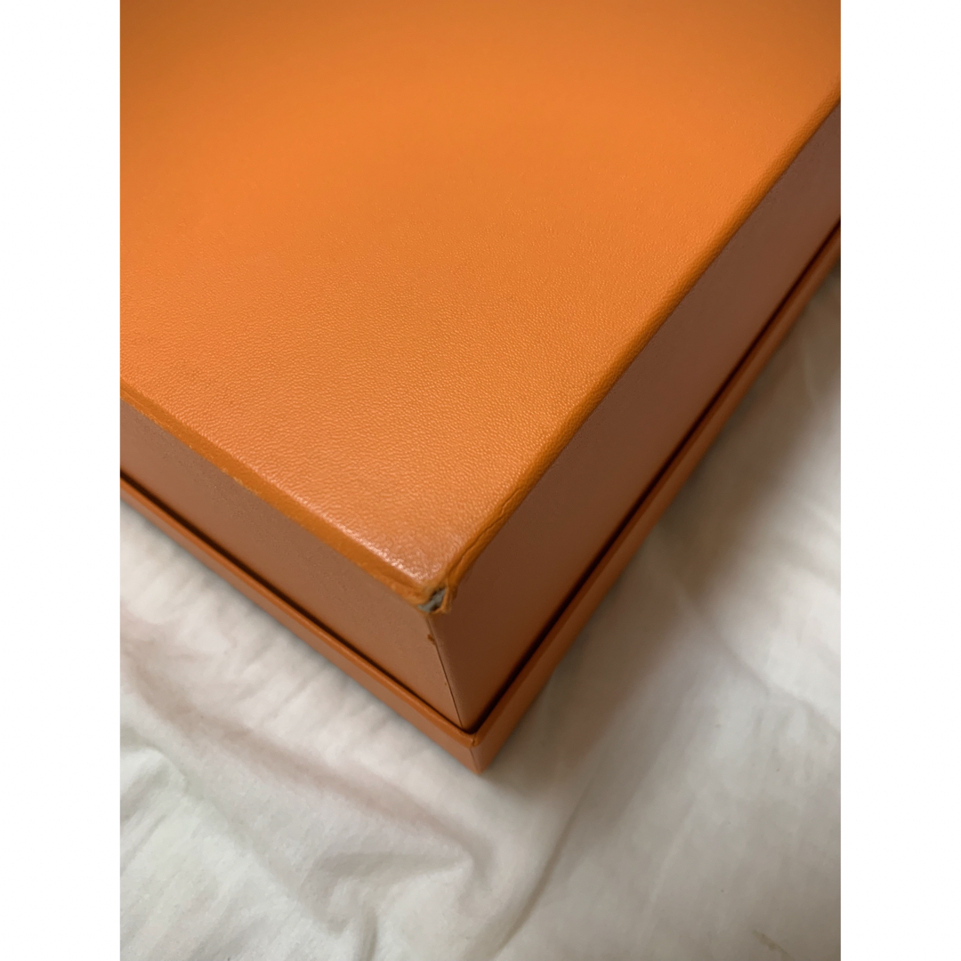 HERMES 箱 リボン レインカバー付き