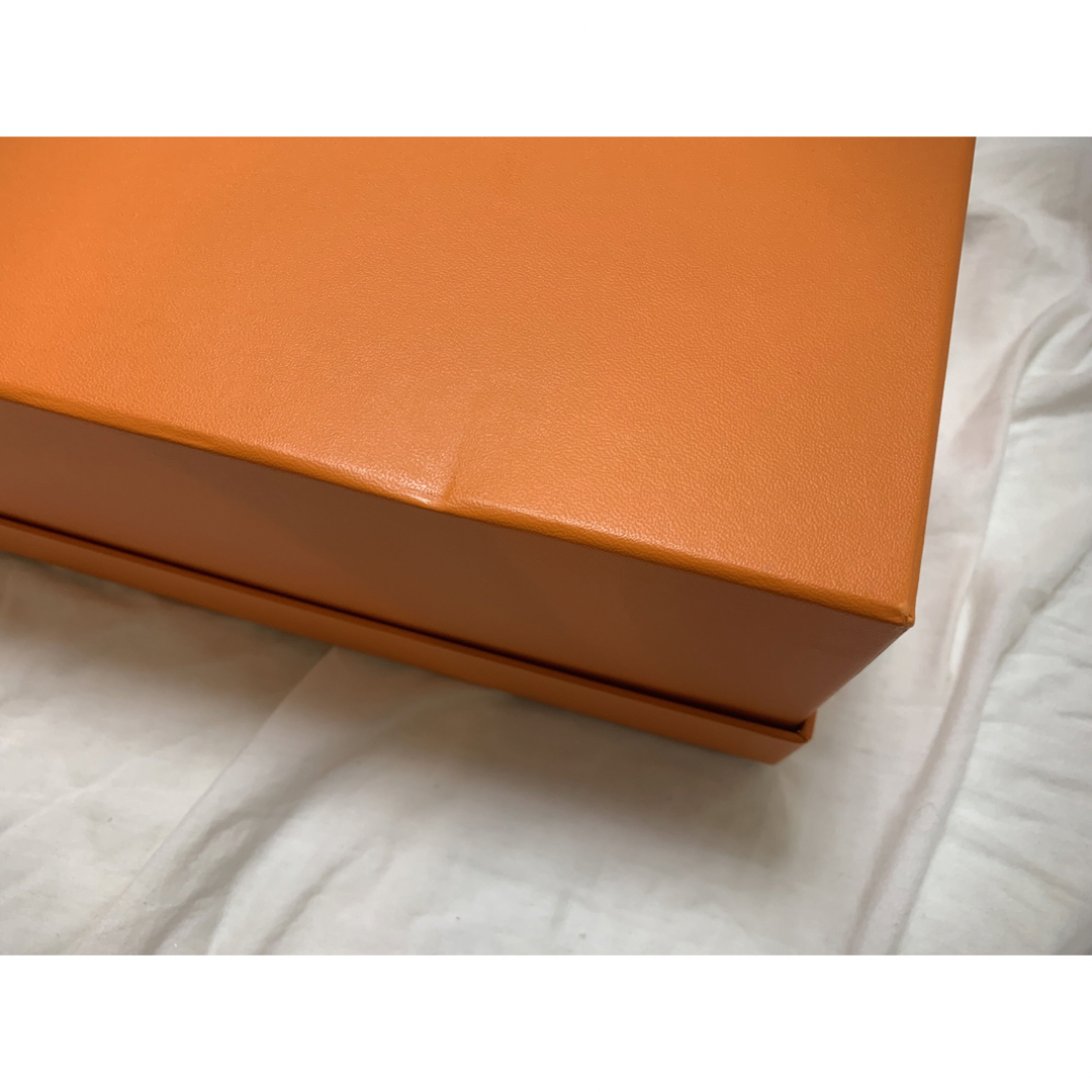 HERMES 箱 リボン レインカバー付き