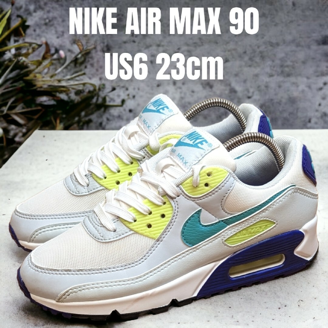 NIKE - NIKE ナイキ エアマックス90 AIR MAX 90 23cm マルチカラーの