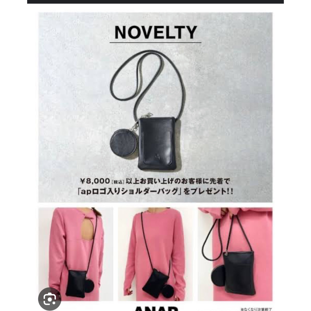 ANAP(アナップ)のANAP ノベルティー レディースのバッグ(ショルダーバッグ)の商品写真