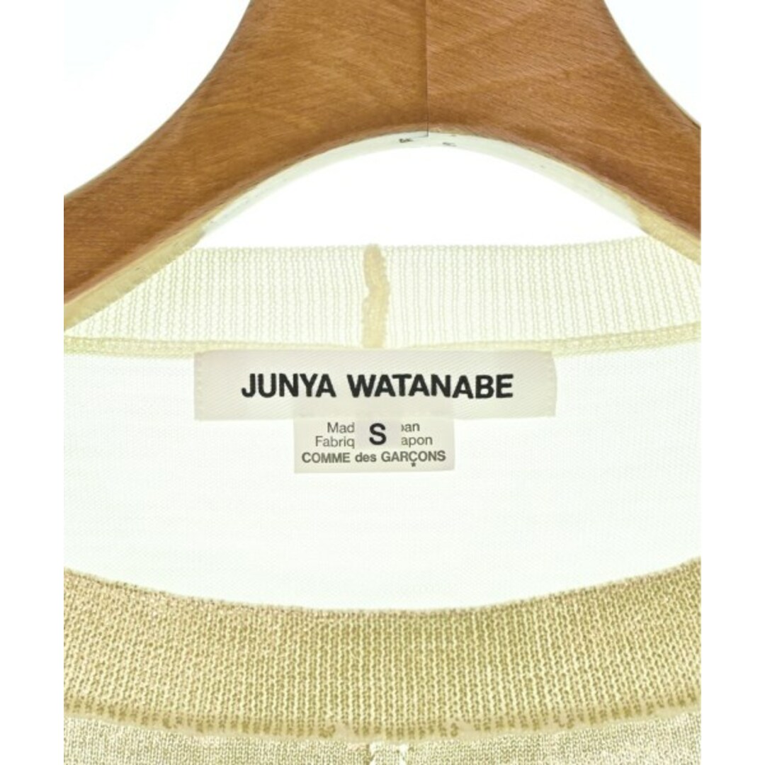 JUNYA WATANABE(ジュンヤワタナベ)のJUNYA WATANABE ニット・セーター S ゴールドxオフホワイト 【古着】【中古】 レディースのトップス(ニット/セーター)の商品写真