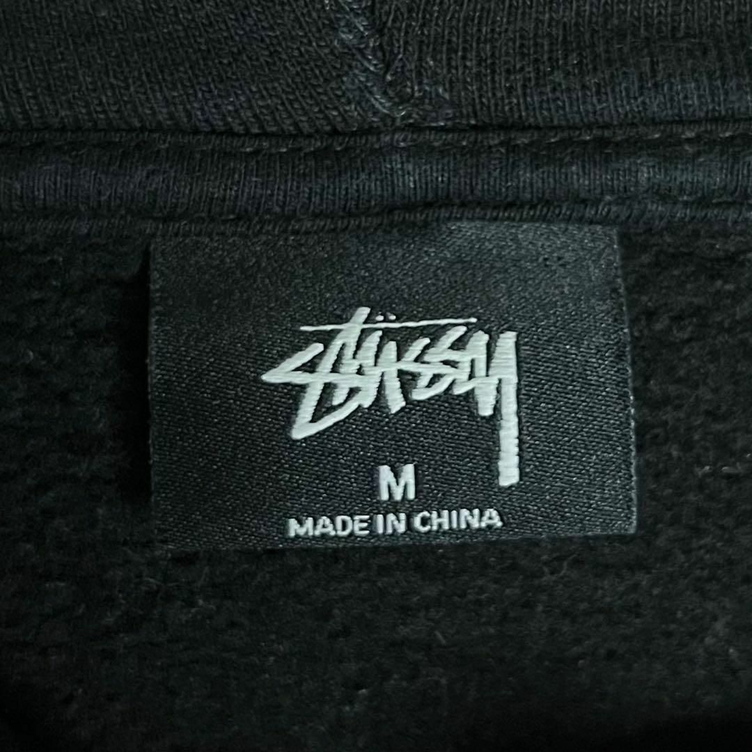 STUSSY   超人気モデルステューシー両面ロゴ入りパーカー