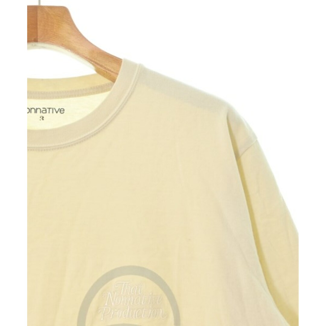nonnative(ノンネイティブ)のnonnative ノンネイティヴ Tシャツ・カットソー 3(L位) ベージュ 【古着】【中古】 メンズのトップス(Tシャツ/カットソー(半袖/袖なし))の商品写真