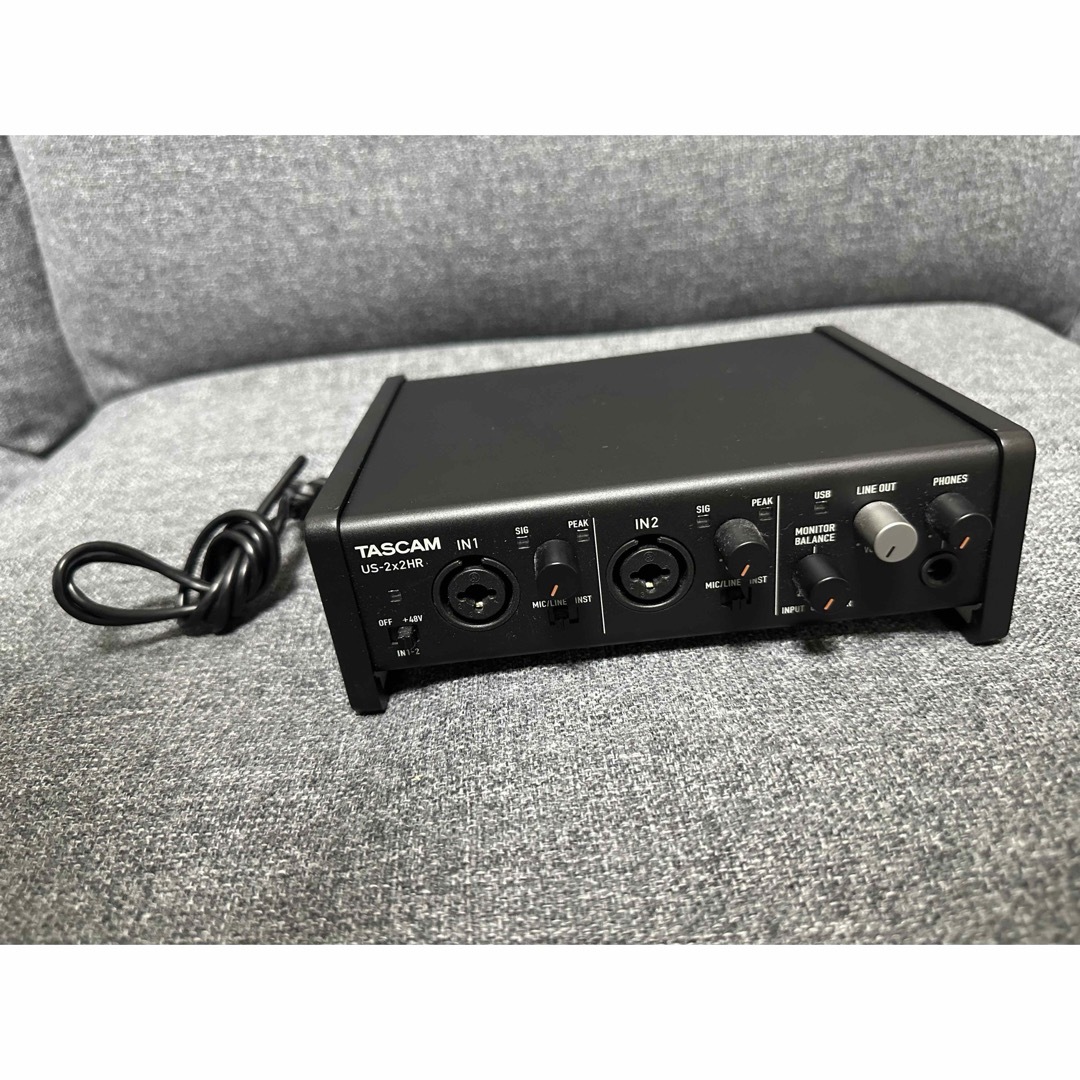 TASCAM US-2X2HR オーディオインターフェース