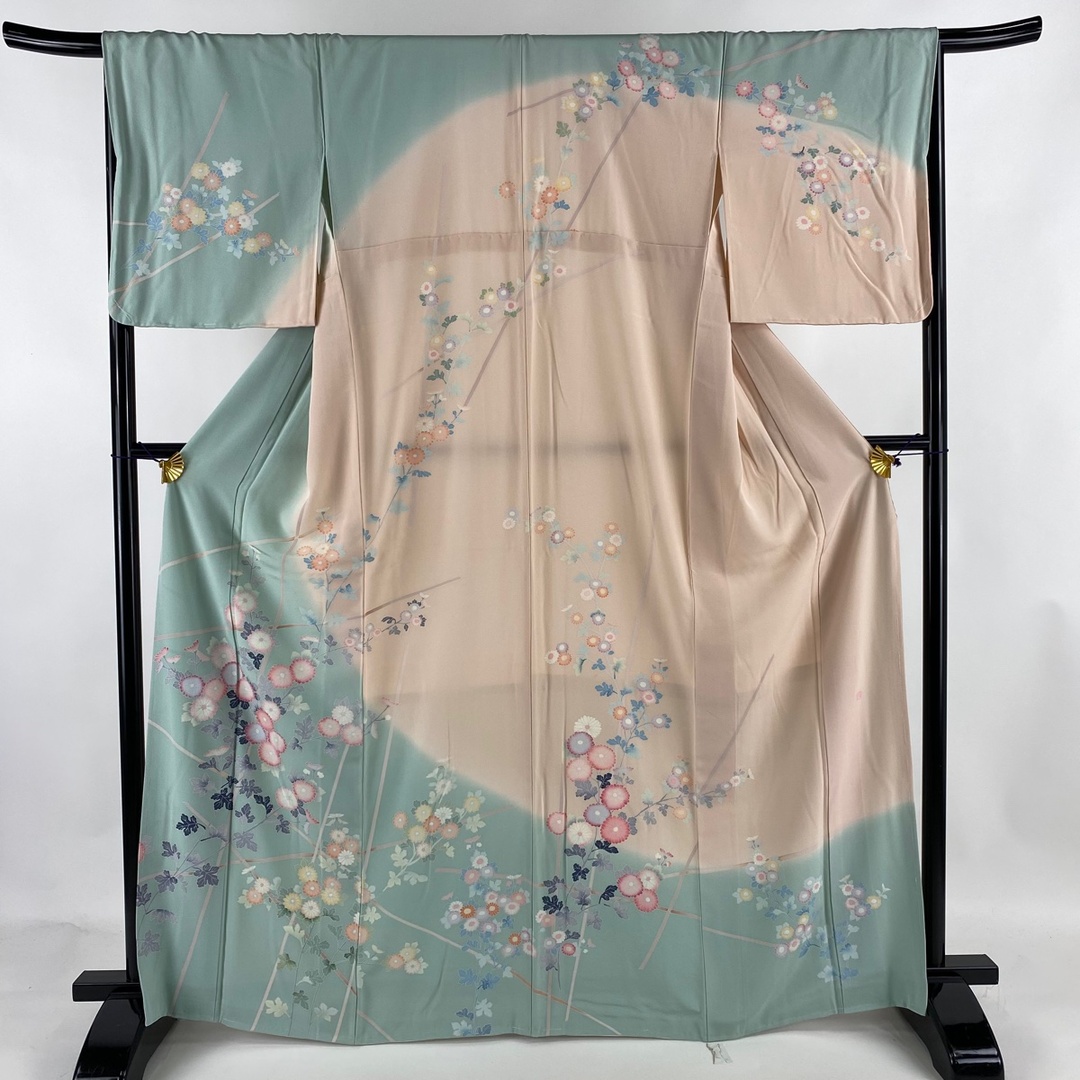 バイセル帯訪問着 美品 名品 身丈167cm 裄丈65cm 正絹