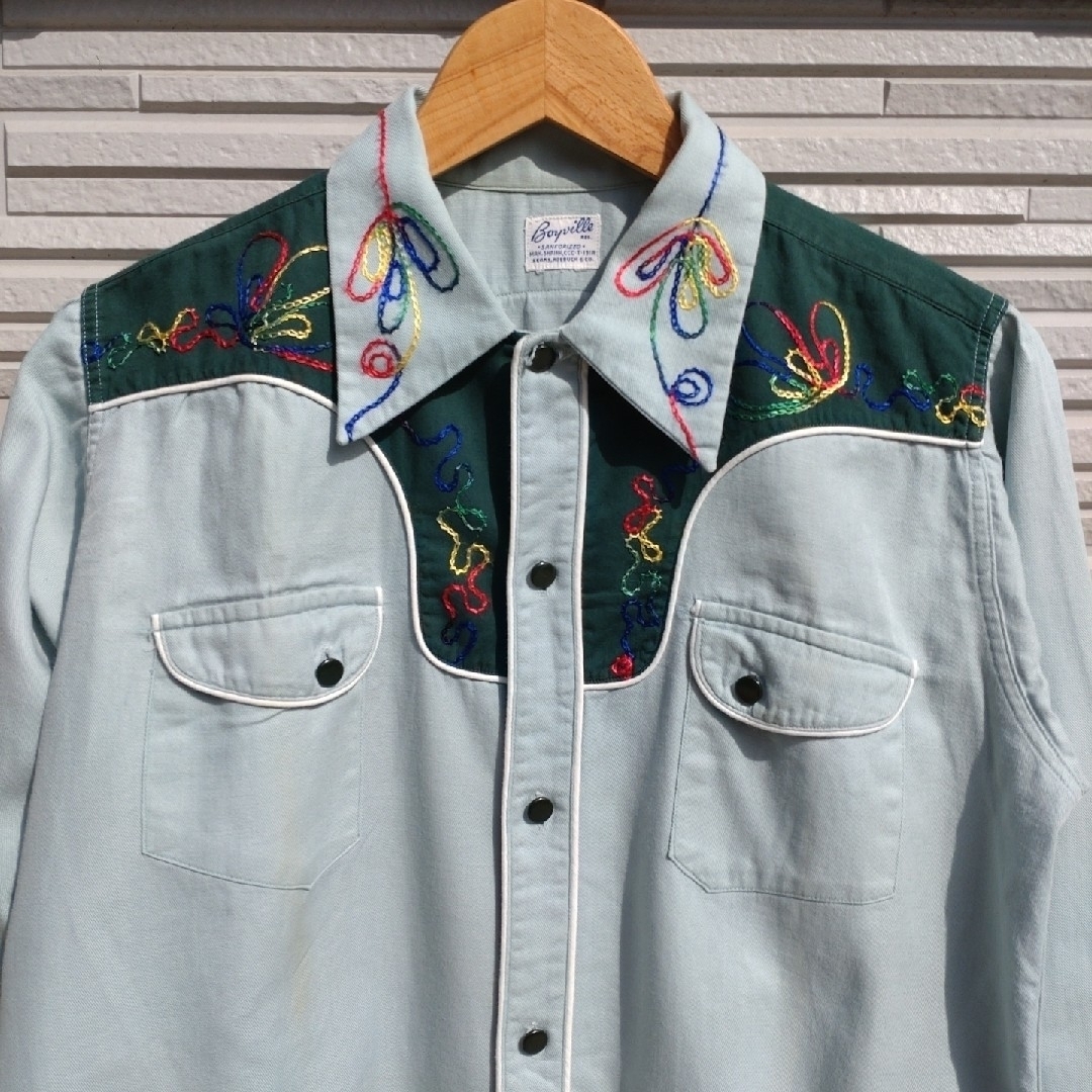 RRL(ダブルアールエル)の【60Vintage・Boyville】COTTON WESTERN SHIRT レディースのトップス(シャツ/ブラウス(長袖/七分))の商品写真