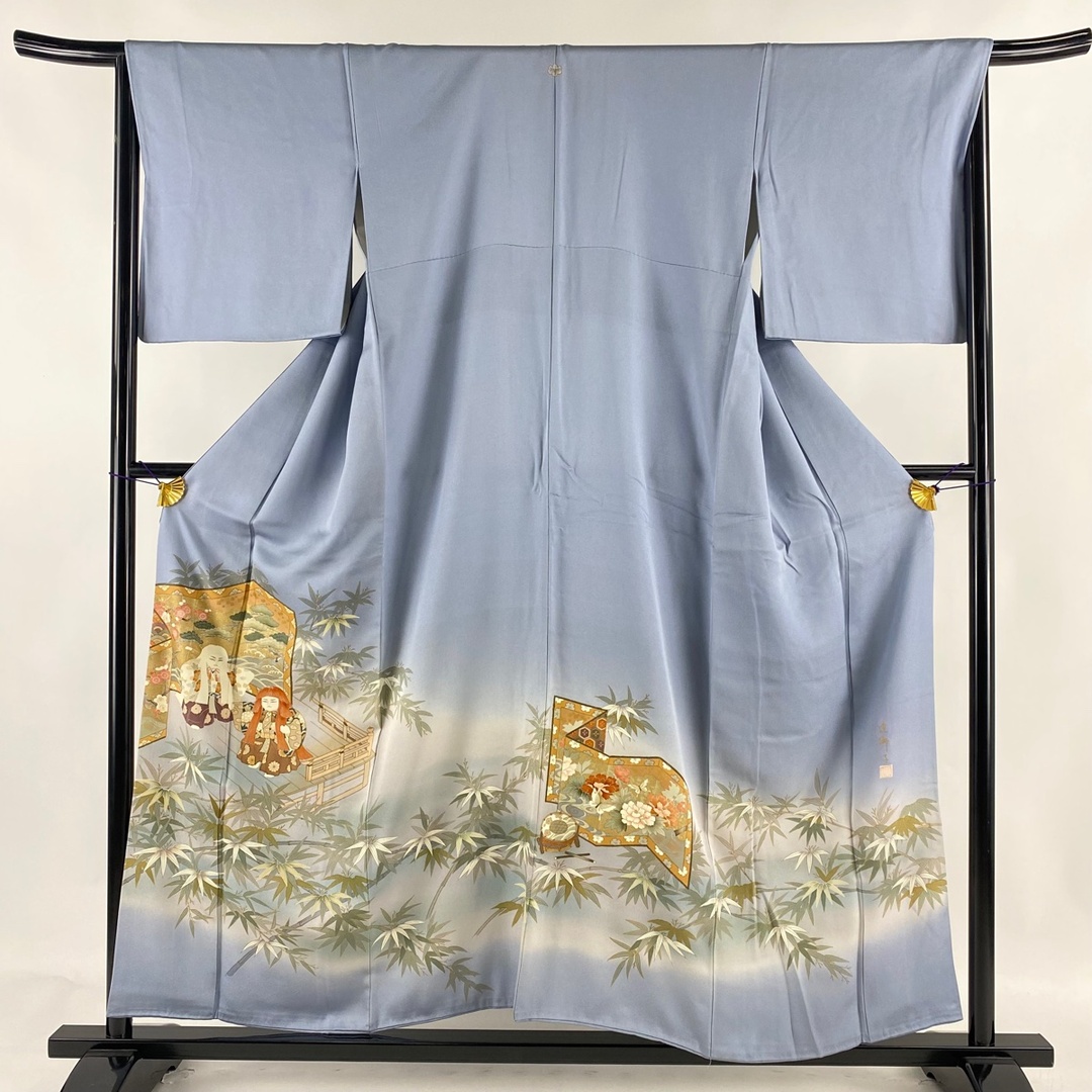 色留袖 身丈156cm 裄丈66cm 正絹 秀品 【中古】 | フリマアプリ ラクマ