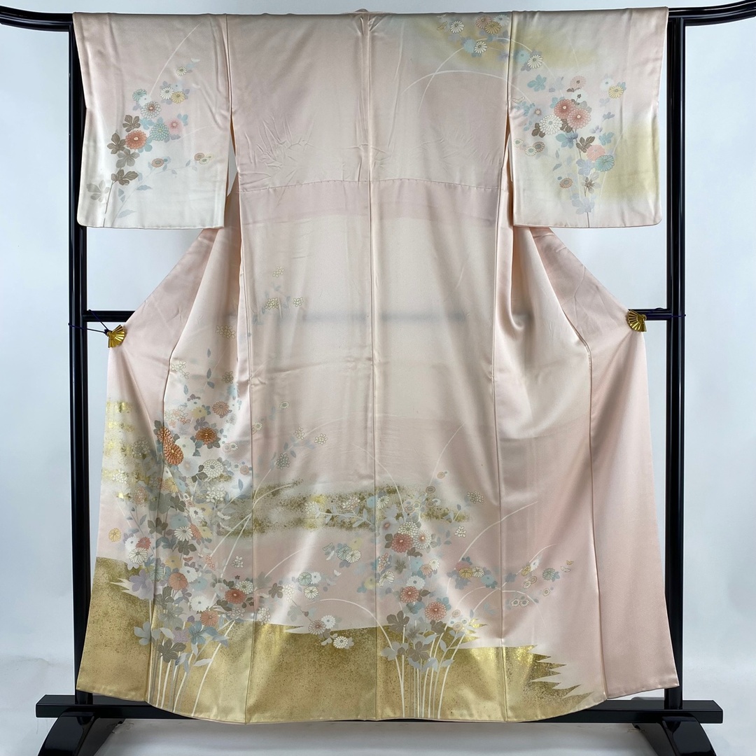 訪問着 身丈159cm 裄丈64cm 正絹 秀品 - 着物