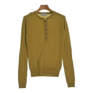 ジョンスメドレー(JOHN SMEDLEY)のJOHN SMEDLEY ジョンスメドレー ニット・セーター S マスタード 【古着】【中古】(ニット/セーター)