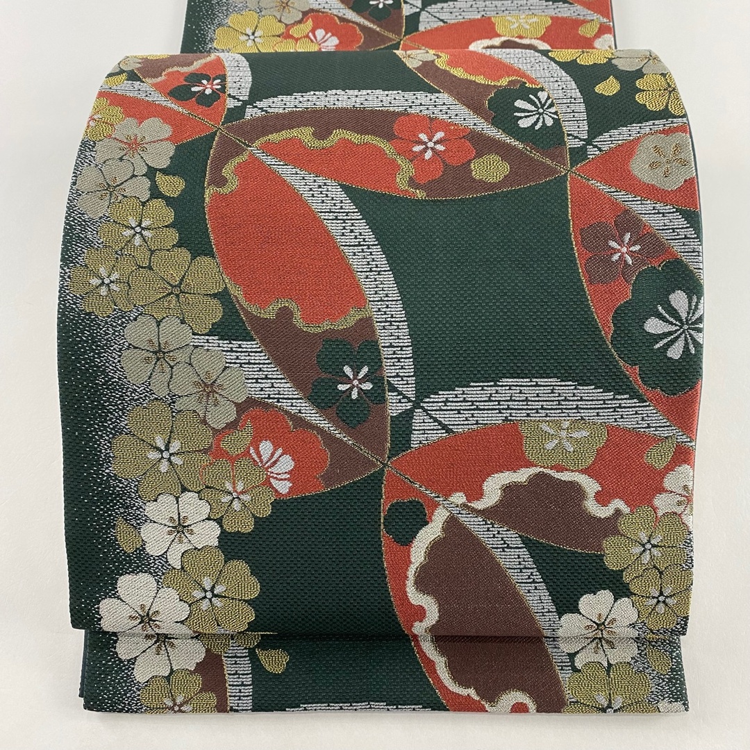 袋帯 美品 秀品 六通 正絹
