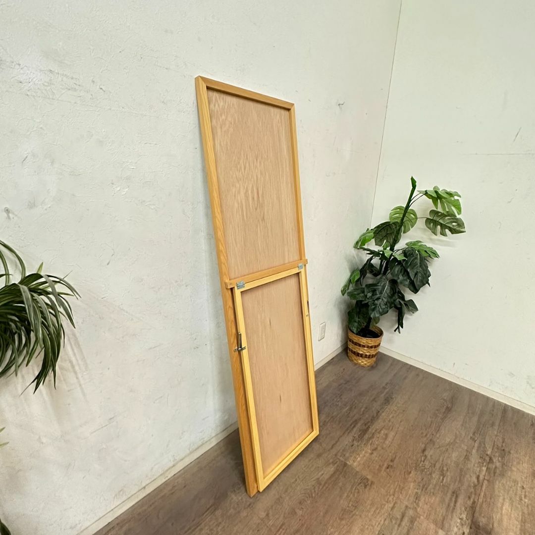 立て掛け姿見 タイトスタイルミラー ワイド スタンドミラー 幅50cm