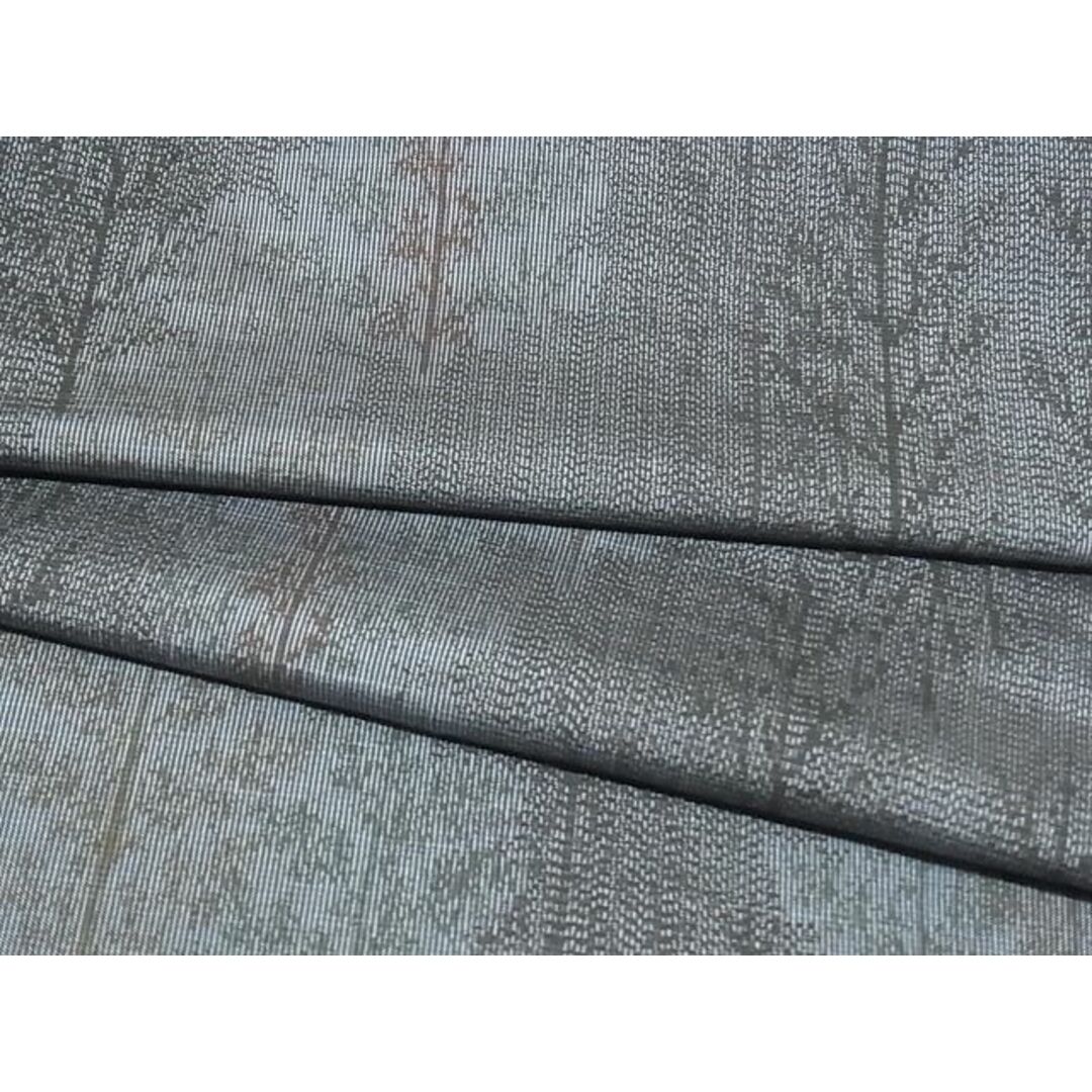 平和屋-こころ店■上質な紬　樹林文　着丈155cm　裄丈64.5cm　正絹　逸品　B-dk4961