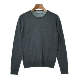 ジョンスメドレー(JOHN SMEDLEY)のJOHN SMEDLEY ジョンスメドレー ニット・セーター S 紺 【古着】【中古】(ニット/セーター)