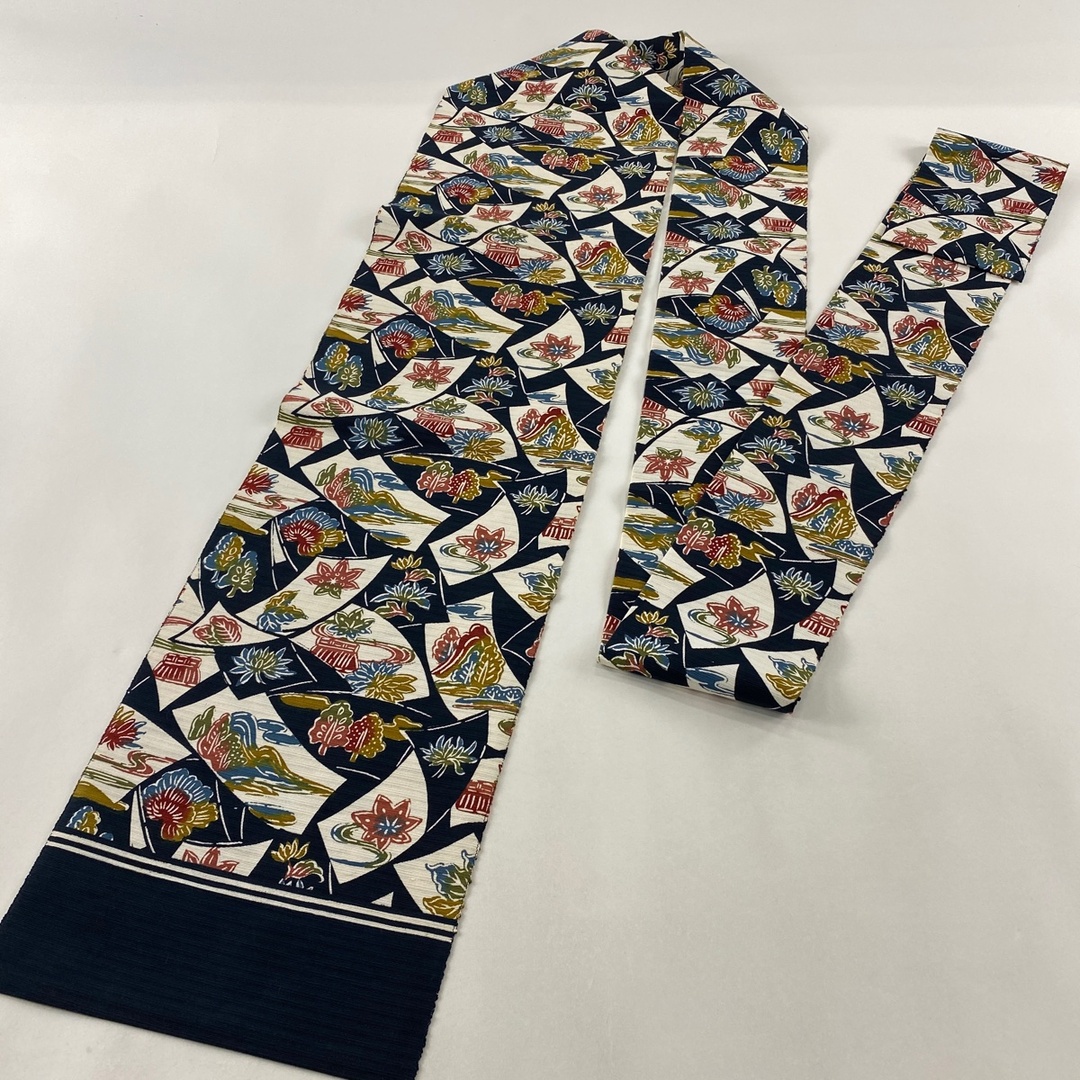 名古屋帯 秀品 綿 - 帯