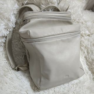 CAMPER リュック　レザー　グレー　バックパック