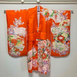 【七五三】120〜125cm レトロ着物(和服/着物)