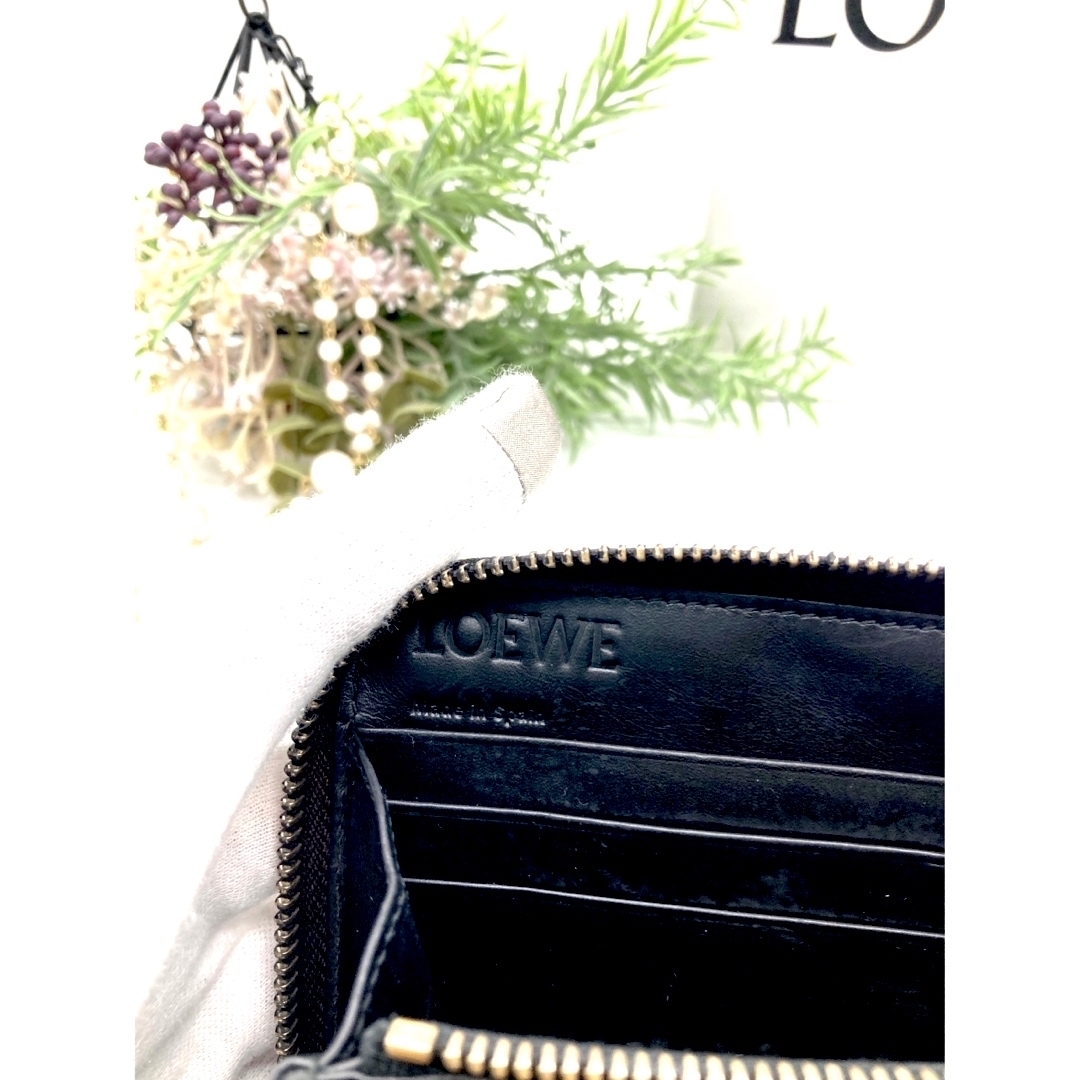 LOEWE - 【美品】 ロエベ LOEWE 長財布 ブラックの通販 by BrandShop