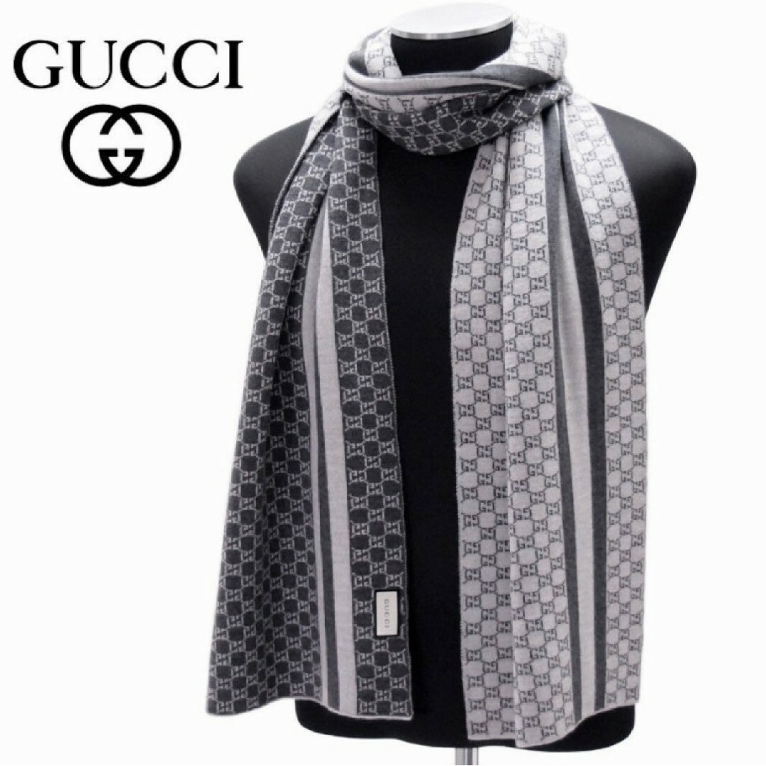 Gucci - ❤新品箱袋付❤GUCCI❤マフラー ストール ショール スカーフ