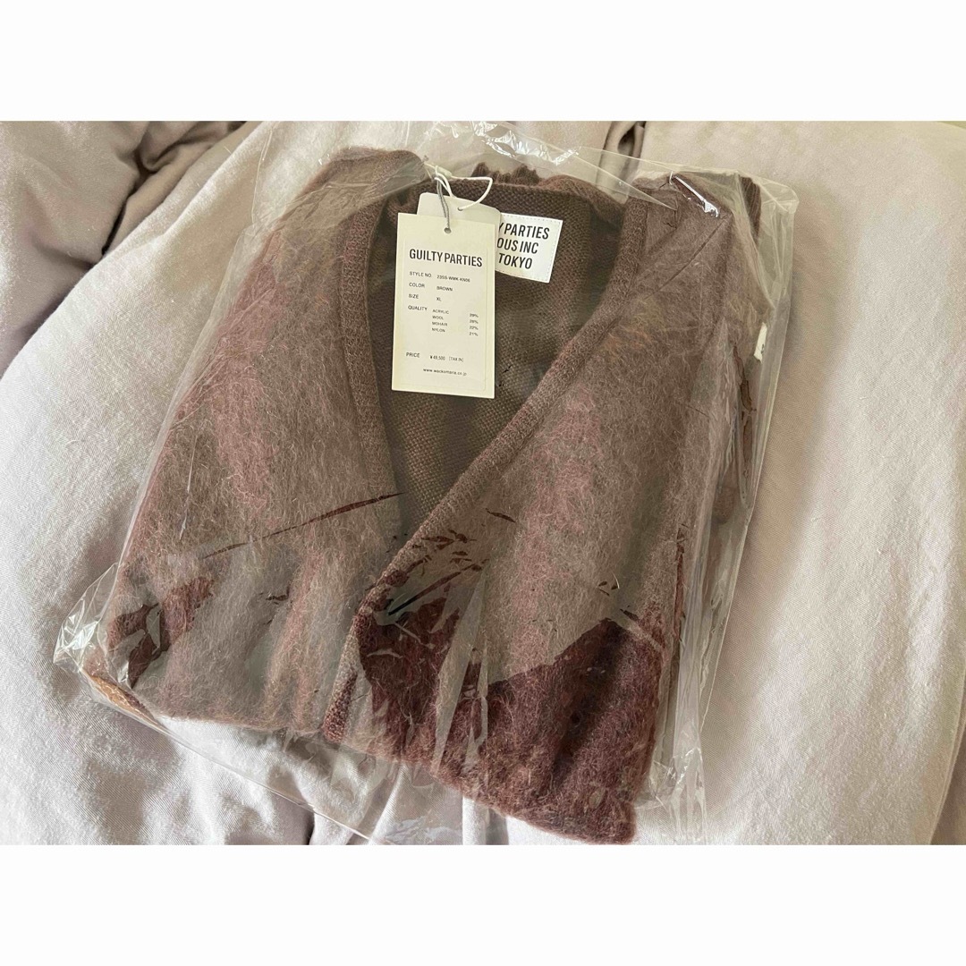 WACKO MARIA - 23ss WACKOMARIA MOHAIR KNIT CARDIGANブラウンの通販