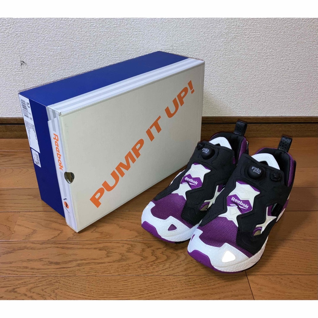 27cm 新品 REEBOK INSTA PUMP FURY 95 紫 黒 og