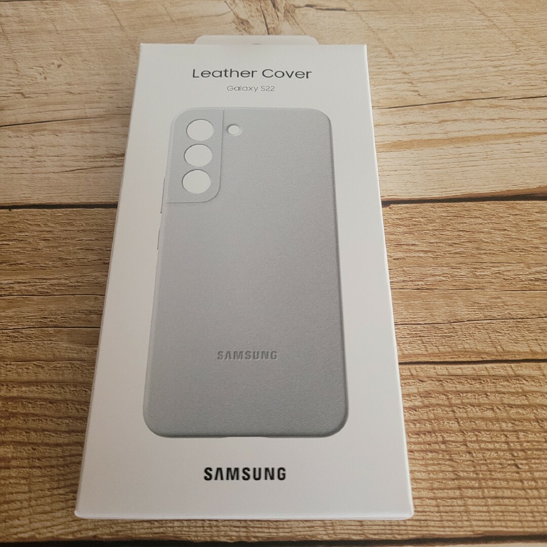 SAMSUNG - 新品未開封 Galaxy S22 サムスン純正 レザーカバー ライト SAMSUNG - 新品未開封 Galaxy S22 サムスン純正 レザーカバー ライト