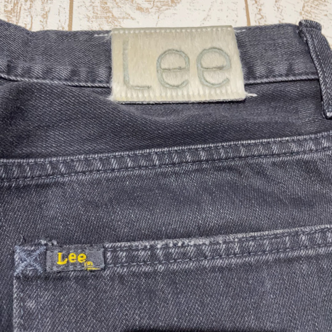 【LEE×URBAN RESEARCH】ブラックデニムパンツ 日本製 Sサイズ