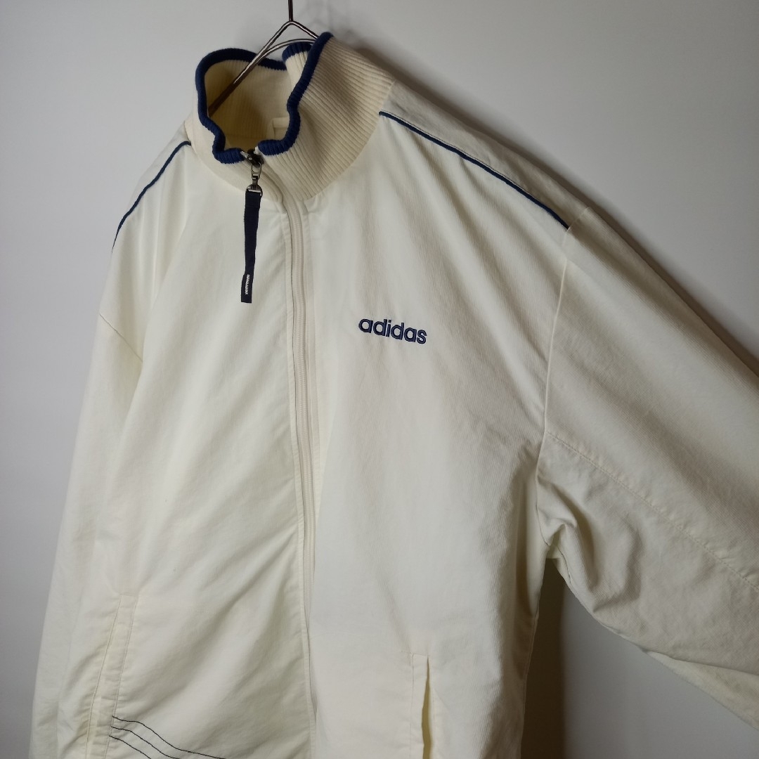 adidas - 00s アディダス フルジップ ナイロンジャケット ブルゾン