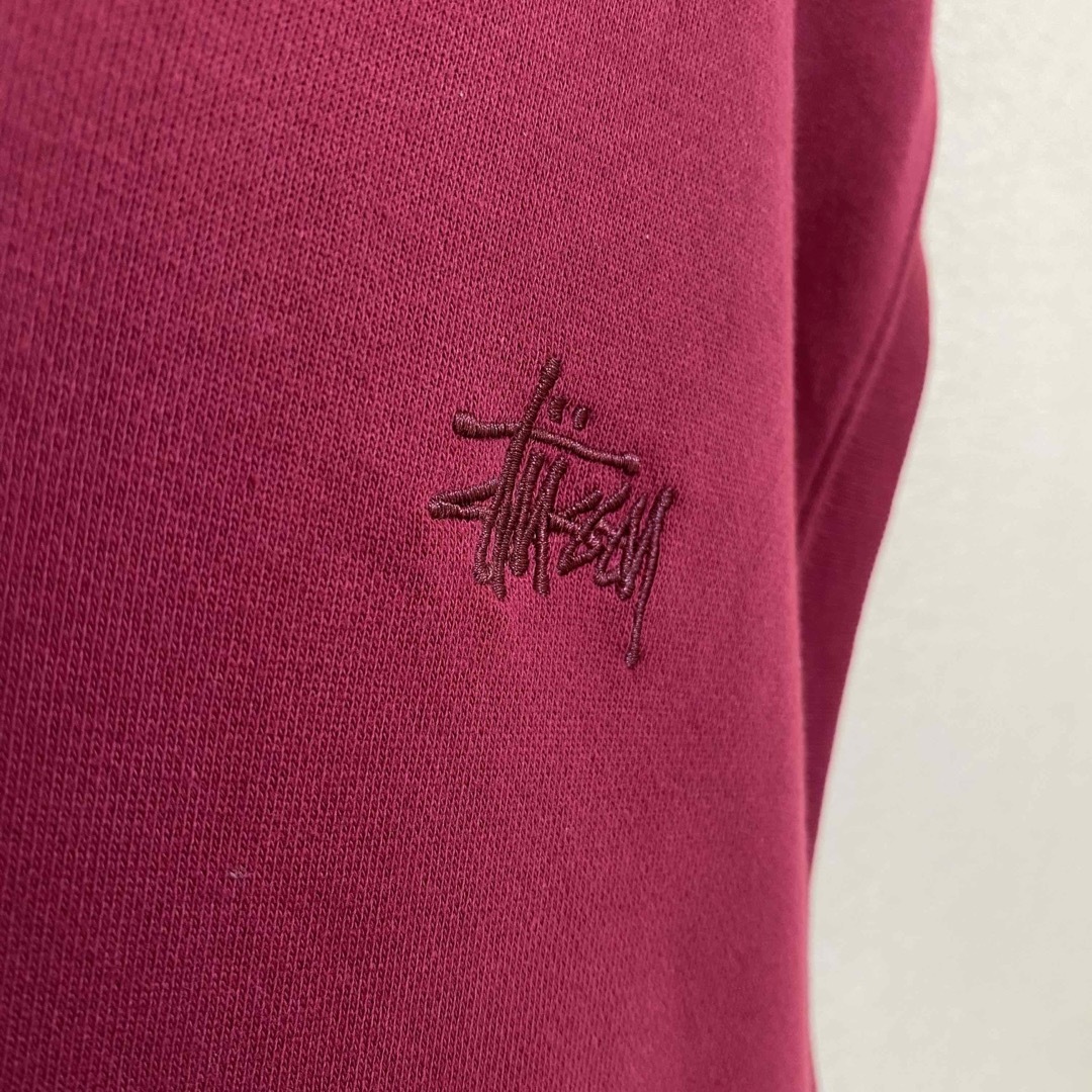 STUSSY(ステューシー)のステューシー　スウェット　ベスト　ノースリーブ　裏起毛　ユニセックス　L 古着 メンズのトップス(ベスト)の商品写真