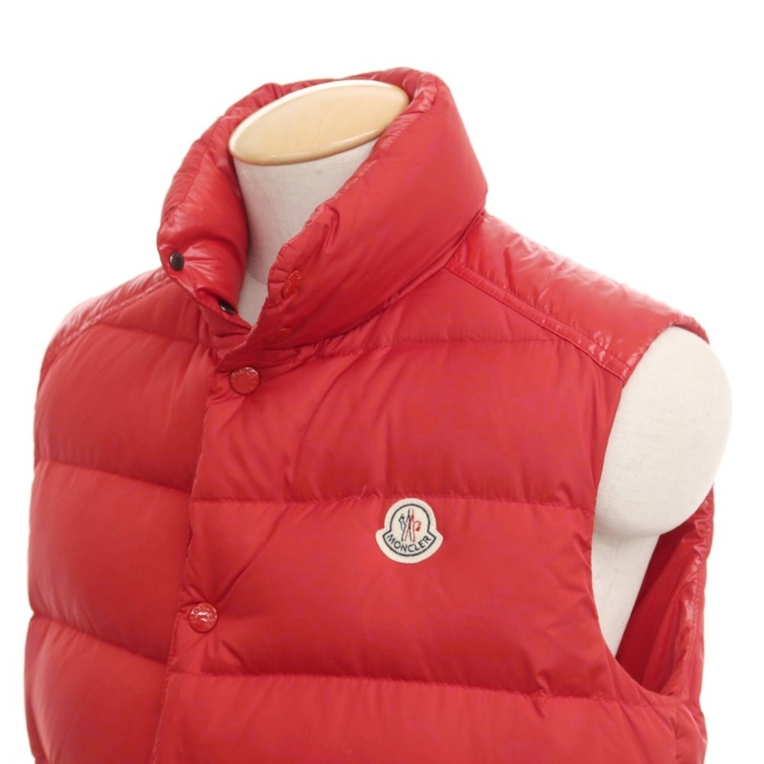 MONCLER - 【中古】モンクレール MONCLER BERNARD ダウンベスト レッド ...