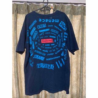 シュプリーム(Supreme)のsupreme スパイラル　ネイビー(Tシャツ/カットソー(半袖/袖なし))