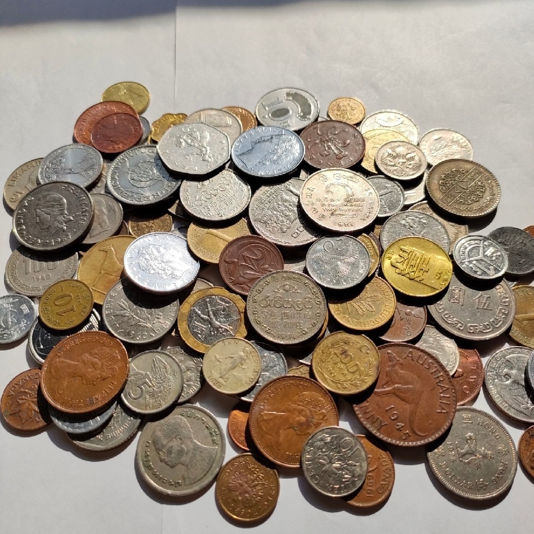 外国コイン 硬貨 貨幣 まとめ売りの通販 by ナイト's shop|ラクマ