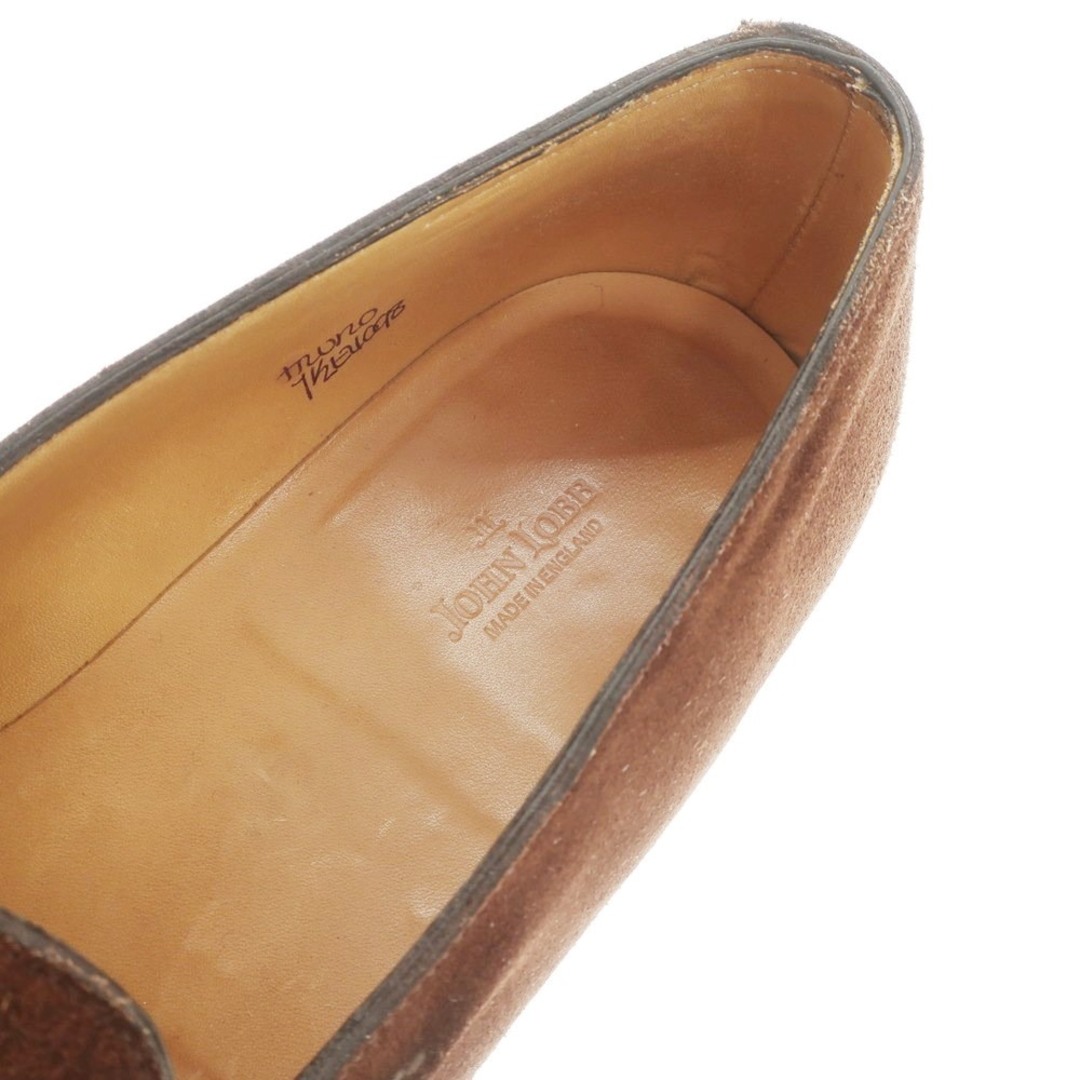 JOHN LOBB(ジョンロブ)の【中古】ジョンロブ John Lobb TRURO スエード タッセル ローファー ブラウン【サイズ7 1/2E】【メンズ】 メンズの靴/シューズ(ドレス/ビジネス)の商品写真