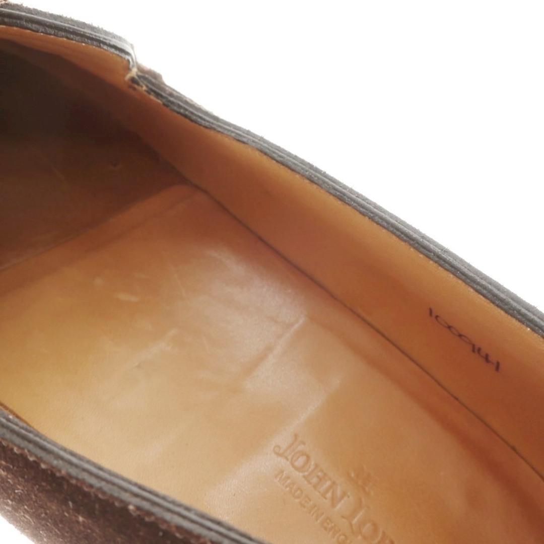 JOHN LOBB(ジョンロブ)の【中古】ジョンロブ John Lobb TRURO スエード タッセル ローファー ブラウン【サイズ7 1/2E】【メンズ】 メンズの靴/シューズ(ドレス/ビジネス)の商品写真