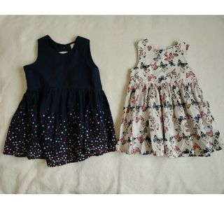 オールドネイビー(Old Navy)の女の子　ワンピース　2枚セット(ワンピース)