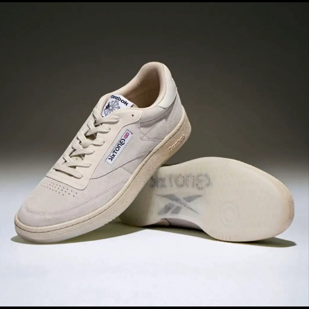 Reebok SixTONES CLUB C 85 VINTAGEクリーム - スニーカー