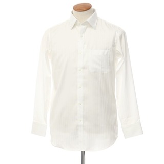 【未使用】ダーバン D’URBAN コットン レギュラーカラー ドレスシャツ ホワイト【サイズ40-80】【メンズ】