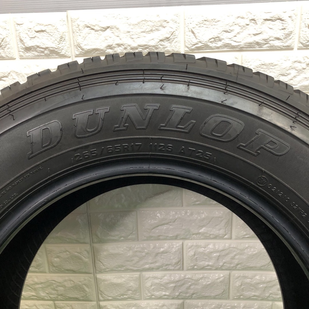 DUNLOP GRANDTREK AT25 265/65R17 1本！送料無料！