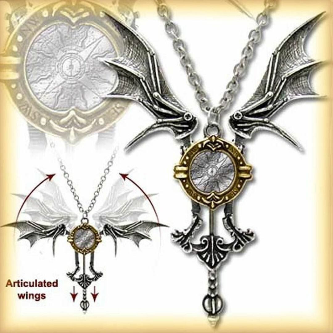 Alchemy Gothic:Icarus Ex Machina Pendant