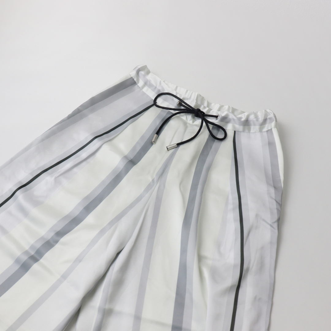 2019SS ザリラクス THE RERACS ストライプイージーワイドパンツ 36