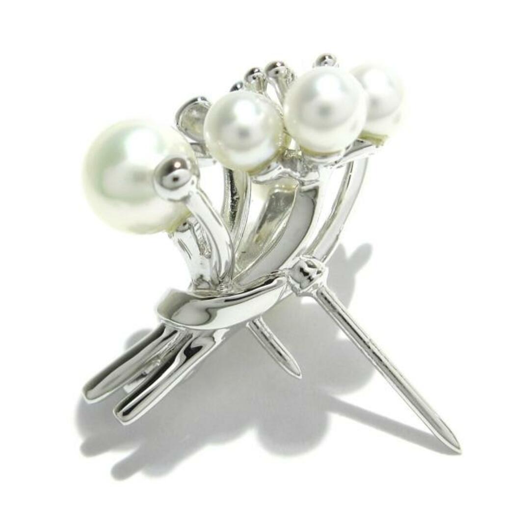 MIKIMOTO - ミキモト ブローチ美品 - シルバー×白の通販 by ブラン